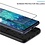 Ntech Geschikt voor Huawei P smart 2021 Hoesje Geborsteld TPU case / Geschikt voor Huawei P smart 2021 Brushed backcover Zwart - 2x Geschikt voor Huawei P smart 2021 Screenprotector