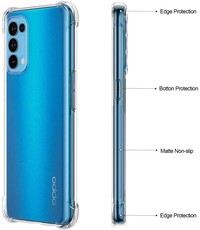 Ntech Oppo Find X3 Neo hoesje shock proof transparant - Oppo Find X3 Neo Silicone clear hoesje - Hoesje voor Oppo Find X3 Neo