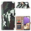 Ntech Hoesje Geschikt Voor Samsung Galaxy A32 Hoesje Camouflage Legerprint - Hoesje Geschikt Voor Samsung Galaxy A32 5G Boekcase / Portemonnee Hoesje - Camouflage Legerprint hoesje Hoesje Geschikt Voor Samsung Galaxy A32 5G