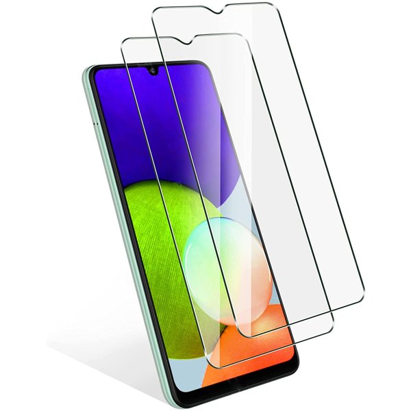 Ntech  Screenprotector Geschikt voor Samsung Galaxy A22 4G Screenprotector -  Screenprotector voor Screenprotector Geschikt voor Samsung Galaxy A22 4G / A32 4G / A31 Screenprotector tempered Glas - 2 stuks