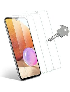 Ntech Samsung A22 4G Screenprotector - Samsung Galaxy  A22 4G / A32 4G A31 tempered glass Screenprotector - 3 stuks