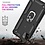 Ntech Hoesje Geschikt Voor Samsung Galaxy A22 Hoesje Anti-Shock Hybrid Armor hoesje Zwart - Hoesje Geschikt Voor Samsung Galaxy A22 5G kickstand Ring houder TPU backcover hoesje - met screenprotector Galaxy A22 5G - 2 pack