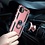 Ntech Hoesje Geschikt Voor Samsung Galaxy A22 Hoesje Anti-Shock Hybrid Armor hoesje Rose Goud - Hoesje Geschikt Voor Samsung Galaxy A22 5G kickstand Ring houder TPU backcover hoesje - met screenprotector Galaxy A22 5G - 2 pack