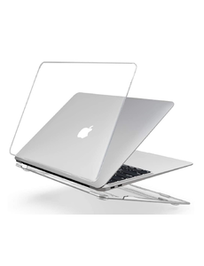 Ntech Macbook Pro case - Macbook pro hoes  / Macbook Pro hard hoes  13 inch 2020 / 2019 / 2018 / 2017 / 2016 / A2289/A2251 / A1706A / 1708 - Laptop Cover Ntech - Transparant Clear