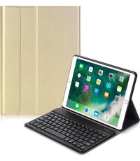 Merkloos Samsung Galaxy Tab A7 Smart Keyboard Case Goud