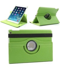 Merkloos Apple iPad Air 2 Swivel Case, 360 graden draaibare Hoes, Cover met Multi-stand - Kleur Groen, hoesje Apple iPad, iPad hoes