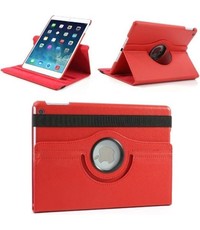 Merkloos Apple iPad Air 2 Swivel Case, 360 graden draaibare Hoes, Cover met Multi-stand - Kleur Rood, hoesje Apple iPad, iPad hoes