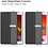 Ntech iPad 2021 hoes - iPad 9e/8e/7e Generatie hoes Trifold Bookcase Zwart – iPad 2020 hoes 10.2 hard case - Ntech
