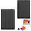 Ntech iPad 2021 hoes - iPad 9e/8e/7e Generatie hoes Trifold Bookcase Zwart – iPad 2020 hoes 10.2 hard case - Ntech
