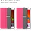 Ntech Hoes geschikt voor iPad 2021 / 2020 / 2019 (9e/8e/7e Generatie / 10.2 inch) Trifold Bookcase Pink – Hoes geschikt voor iPad 2020 hoes 10.2 hard case - Ntech
