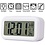 Ntech Alarmklok wekker - Ntech  - digitale wekker - Alarmklok - Inclusief temperatuurmeter - Met snooze en verlichtingsfunctie - Wit