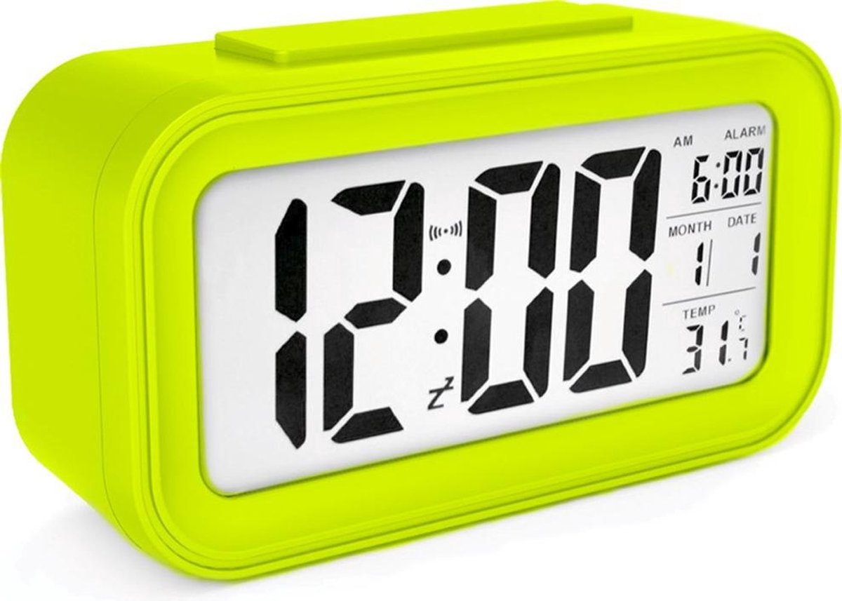 Clocks digitale wekker Alarmklok - Inclusief temperatuurmeter - Met snooze en verlichtingsfunctie - Phonecompleet.nl