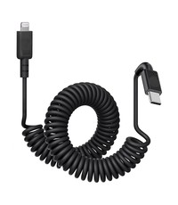Ntech Ntech iPhone USB-C naar lightning kabel 1.5M Zwart