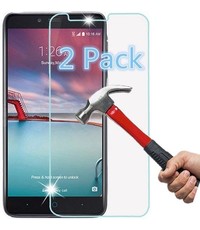 Merkloos 2 Stuks LG G6 Screenprotector – Tempered Glass – 9H Gehard Glas - 0.25mm 2.5D premium kwaliteit