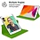 Ntech Hoes geschikt voor iPad 2021 / 2020 / 2019 (9e/8e/7e Generatie / 10.2 inch) - 360° draaibare Bookcase - Groen