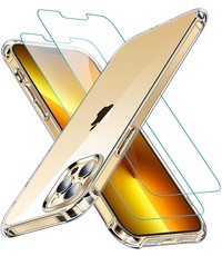 Ntech iPhone 13 Pro Max hoesje transparant case siliconen
