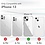 Ntech Hoesje Geschikt voor iPhone 13 hoesje - Hoesje Geschikt voor iPhone 13 case - Hoesje Geschikt voor iPhone 13 - Siliconen Hoesje Geschikt voor iPhone 13 - Transparant - Shockproof Case