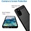 Ntech Hoesje Geschikt Voor Samsung Galaxy S20 FE hoesje Geborsteld siliconen Colour TPU Cover Zwart - Hoesje Geschikt Voor Samsung Galaxy S20 FE Screenprotector 1 pack