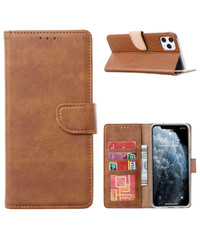 Ntech iPhone 13 bookcase Bruin