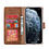 Ntech Hoesje Geschikt voor iPhone 13 hoesje bookcase Bruin - Hoesje Geschikt voor iPhone 13 hoesje - wallet portemonnee book case