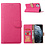 Ntech Hoesje Geschikt voor iPhone 13 hoesje bookcase Pink - Hoesje Geschikt voor iPhone 13 hoesje - wallet portemonnee book case