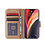 Ntech Hoesje Geschikt voor iPhone 13 Pro Max hoesje bookcase Goud