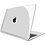 Ntech Hoes Geschikt voor Macbook Air Hoes - Hoes Geschikt voor Macbook Air case / Hoes Geschikt voor Macbook Air hoes Transparant hardcover 2020 A2179 - A2337 M1 - Transparant - Ntech
