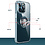 Ntech Hoesje Geschikt voor iPhone 13 hoesje Transparant Luxe Backcover - Hoesje Geschikt voor iPhone 13 - Hoesje Geschikt voor iPhone 13 case met Metalen Ring houder - Transparant