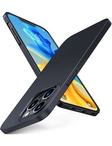 Ntech iPhone 13 Mini hoesje - iPhone 13 Mini siliconen hoesje TPU zwart