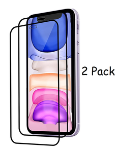 Ntech Screenprotector Geschikt voor 13 Mini Screenprotector full cover Zwart - 2 stuks