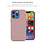 Ntech Hoesje Geschikt voor iPhone 13 – Liquid siliconen backcover – Licht Roze