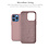 Ntech Hoesje Geschikt voor iPhone 13 – Liquid siliconen backcover – Licht Roze