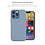 Ntech Hoesje Geschikt voor iPhone 13 – Liquid siliconen backcover – Licht Blauw