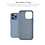 Ntech Hoesje Geschikt voor iPhone 13 – Liquid siliconen backcover – Licht Blauw