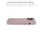 Ntech Hoesje Geschikt voor iPhone 13 – Liquid siliconen backcover – Pink Sand