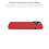 Ntech Hoesje Geschikt voor iPhone 13 – Liquid siliconen backcover – Rood