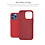 Ntech Hoesje Geschikt voor iPhone 13 – Liquid siliconen backcover – Rood