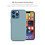 Ntech Hoesje Geschikt voor iPhone 13 – Liquid siliconen backcover – Mint Groen