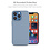 Ntech Hoesje Geschikt voor iPhone 13 Pro Max – Liquid siliconen backcover – Licht Blauw