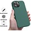 Ntech Hoesje Geschikt voor iPhone 13 Mini – Liquid siliconen backcover – Pine Groen