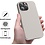 Ntech Hoesje Geschikt voor iPhone 13 Mini – Liquid siliconen backcover – Pink Sand