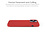 Ntech Hoesje Geschikt voor iPhone 13 Mini – Liquid siliconen backcover – Rood
