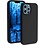Ntech Hoesje Geschikt voor iPhone 13 Pro – Liquid siliconen backcover – Zwart