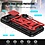 Ntech Hoesje Geschikt voor iPhone 13 pro Hoesje met Camera Bescherming Rood – met ring houder Rugged Armor Back Cover - Case - Camera Schuif