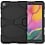 Merkloos Samsung Galaxy Tab A 10.1 inch (2019) SM-T510 T515 Extreme Armor hoesje Case - Zwart