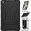 Merkloos Samsung Galaxy Tab A 10.1 Inch 2019 T510 / T515 Hybrid Shockproof Protection Case Armor met standaard (zwart)