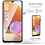 Ntech Hoesje Geschikt Voor Samsung Galaxy A32 Hoesje Geschikt Voor Samsung Galaxy A32 4G Screenprotector - Hoesje Geschikt Voor Samsung Galaxy A32 Transparant 360 Case ( Voor en Achter) + Screen Protector Siliconen
