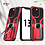 Ntech Hoesje Geschikt voor iPhone 13 Pro – Schokbestendig Ultra Slim Soft TPU Cover met kicktand Ringhouder – Rood