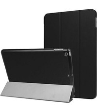 Merkloos iPad 9.7 - Tri-Fold Book Case - Zwart