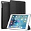 Ntech iPad Hoes 2017 - iPad 2018 Hoes Zwart - iPad 9 7 inch hoes - iPad Hoes 2018 - iPad 2017 hoes - ipad hoes 6e generatie - iPad 2017 hoesje  smart cover Trifold - Ntech